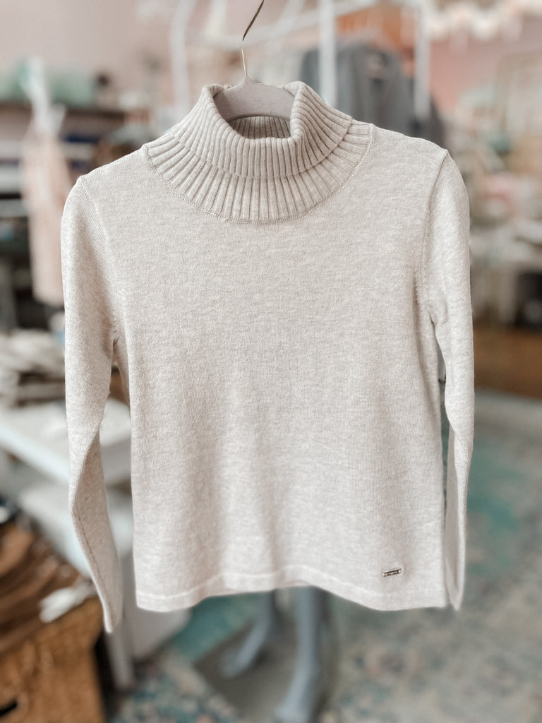 Knit Turtleneck Sweater