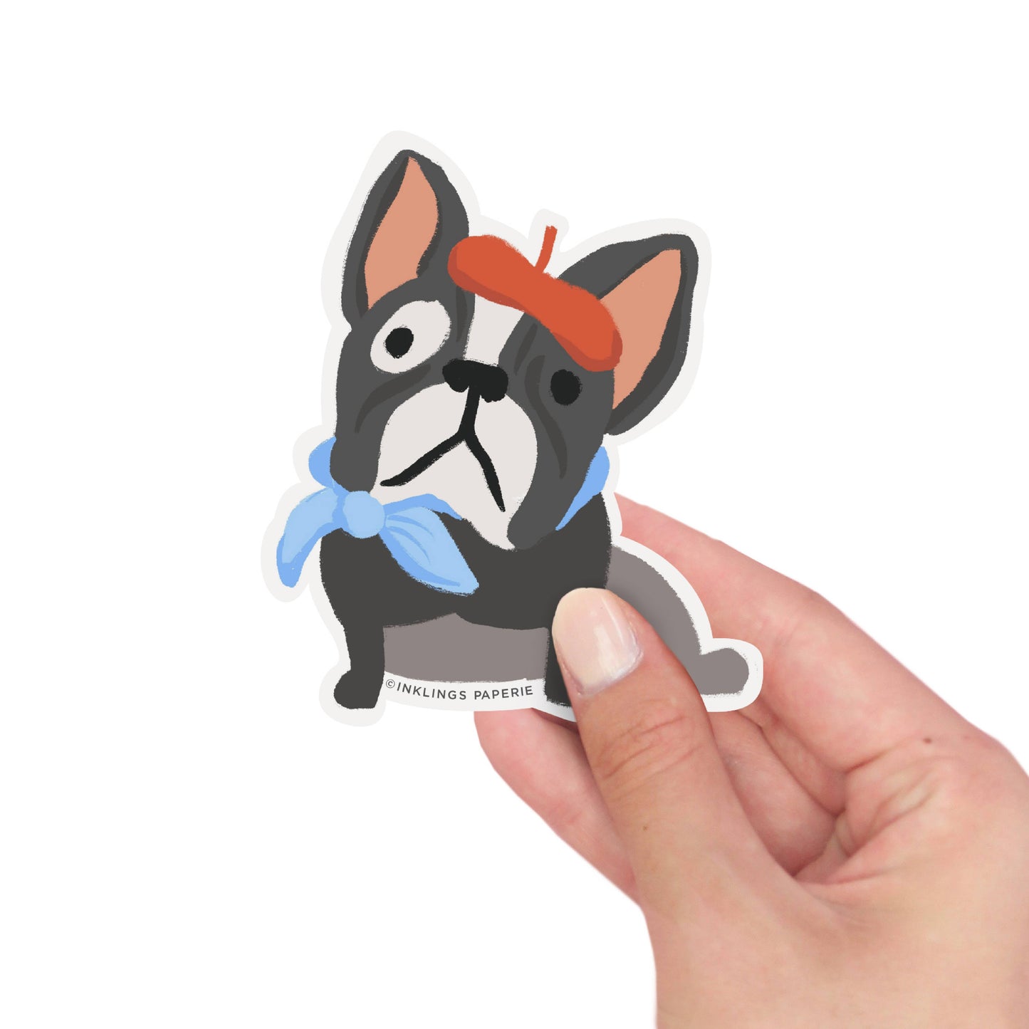 Inklings Paperie - Vinyl Sticker - French Bulldog