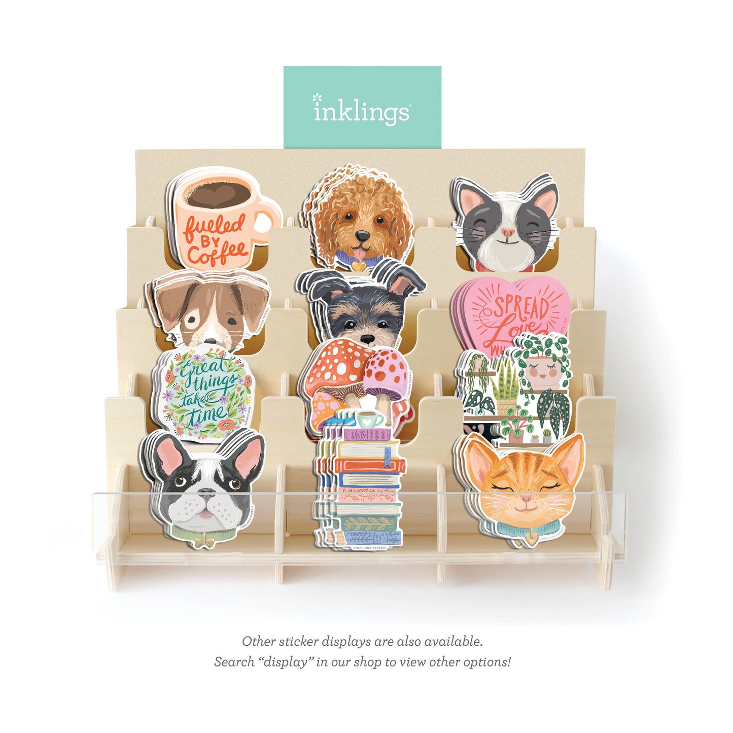 Inklings Paperie - Vinyl Sticker - Plant Wall