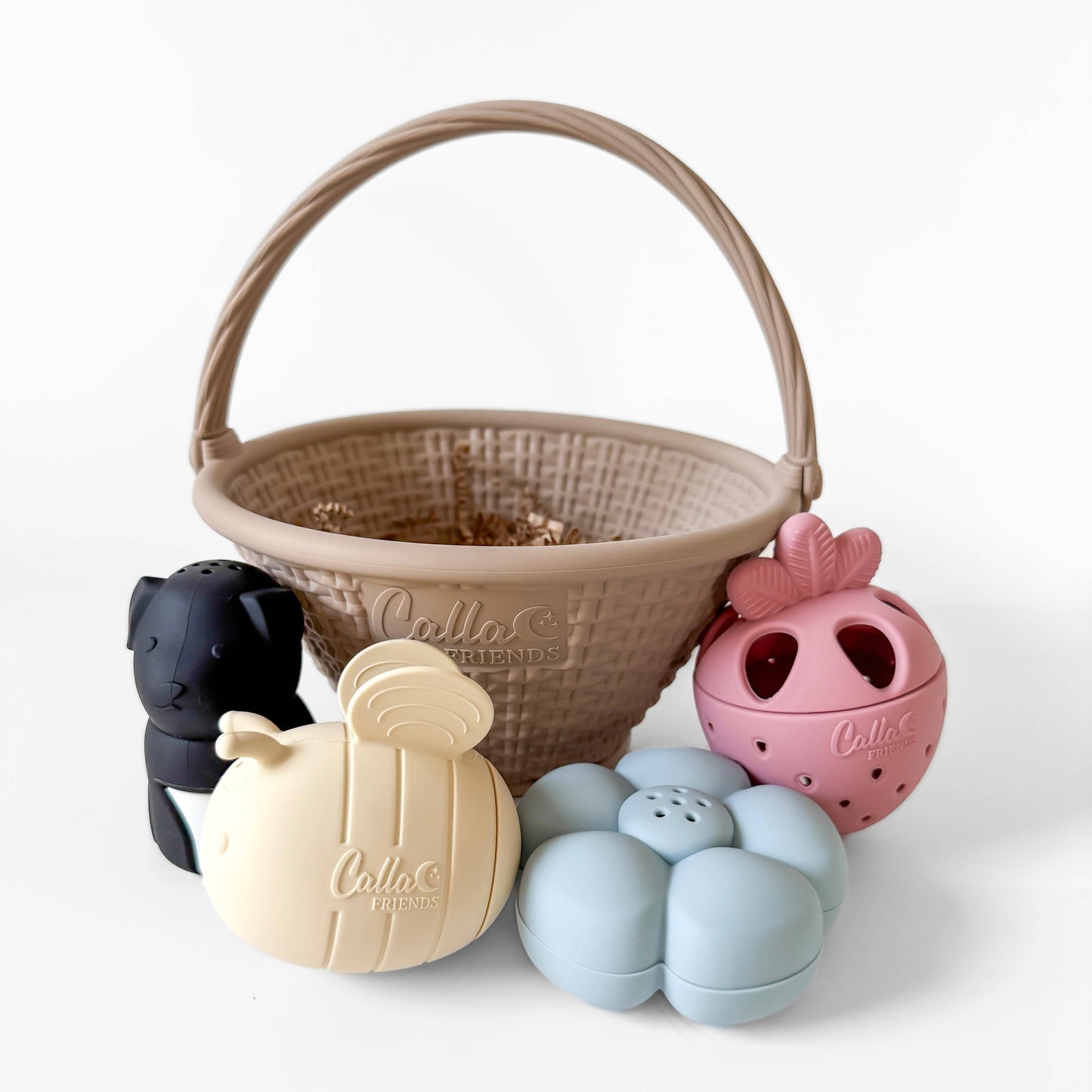 Calla & Friends - Strawberry Patch Bath Toys