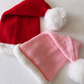 Santa Knit Hat, Red
