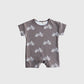 French Terry Romper | Dirt Bike