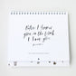 Christian Baby Milestone Calendar