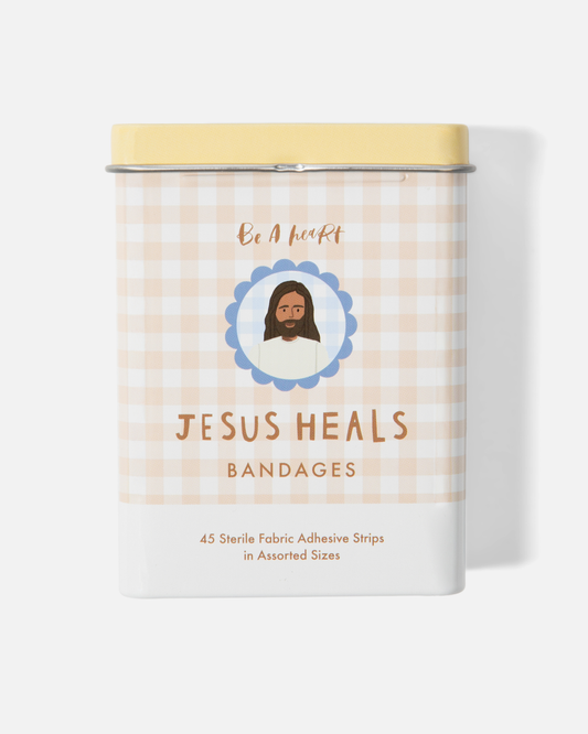 Be A Heart - Jesus Heals Bandages® – Assorted Fabric Cottage Collection