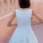 Amberlyn Dress in Ice Blue