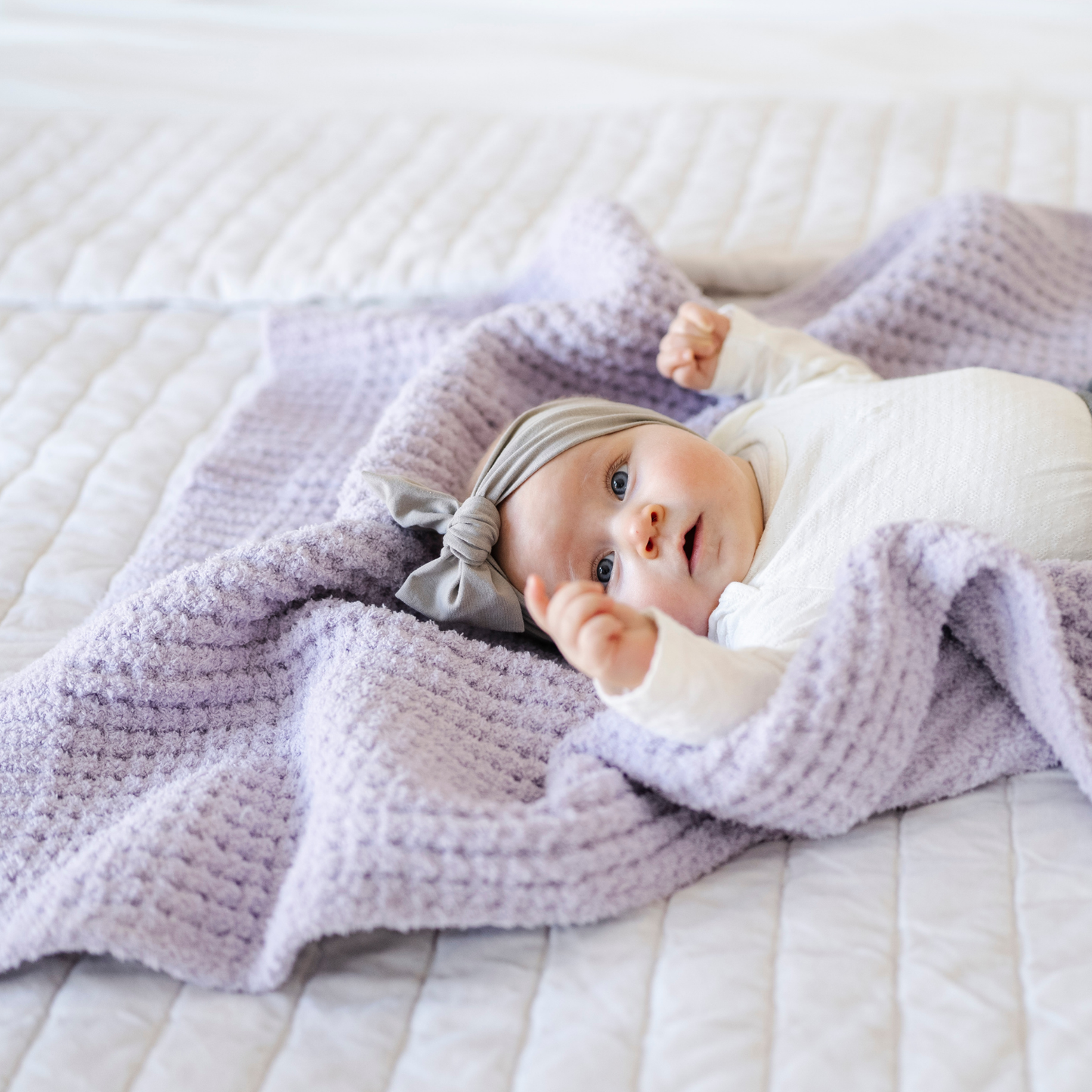 Saranoni - WAFFLE KNIT RECEIVING BLANKETS
