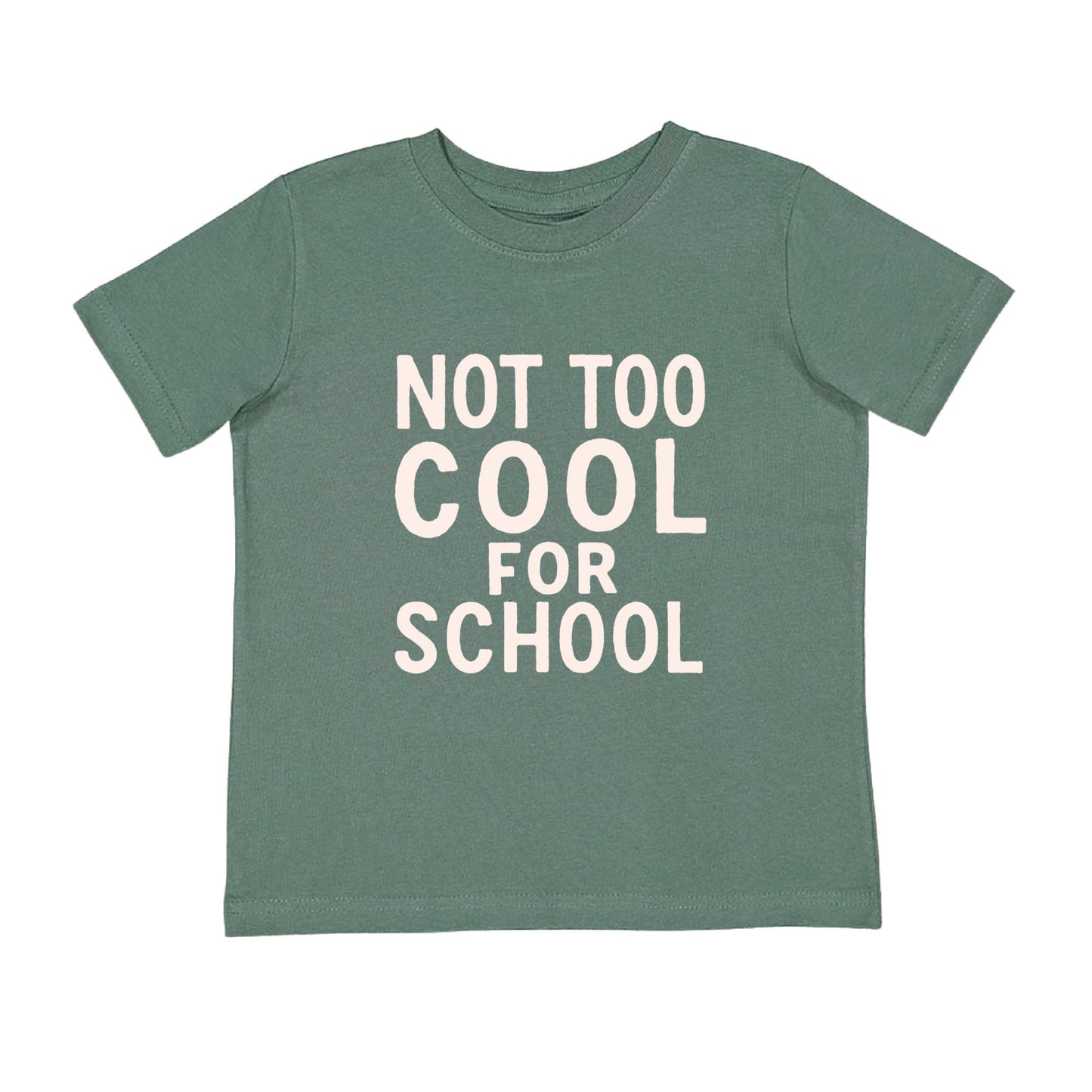 Not Too Cool For School Short Sleeve T-Shirt -Boys