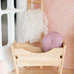 Macy Mae Dollhouse Designs - Dollhouse Rocking Nursery Cradle | Natural Wood