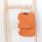 Reversible Bib + Burp Set - Pumpkin