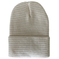 Baby's First Hat - Sand/White Stripe
