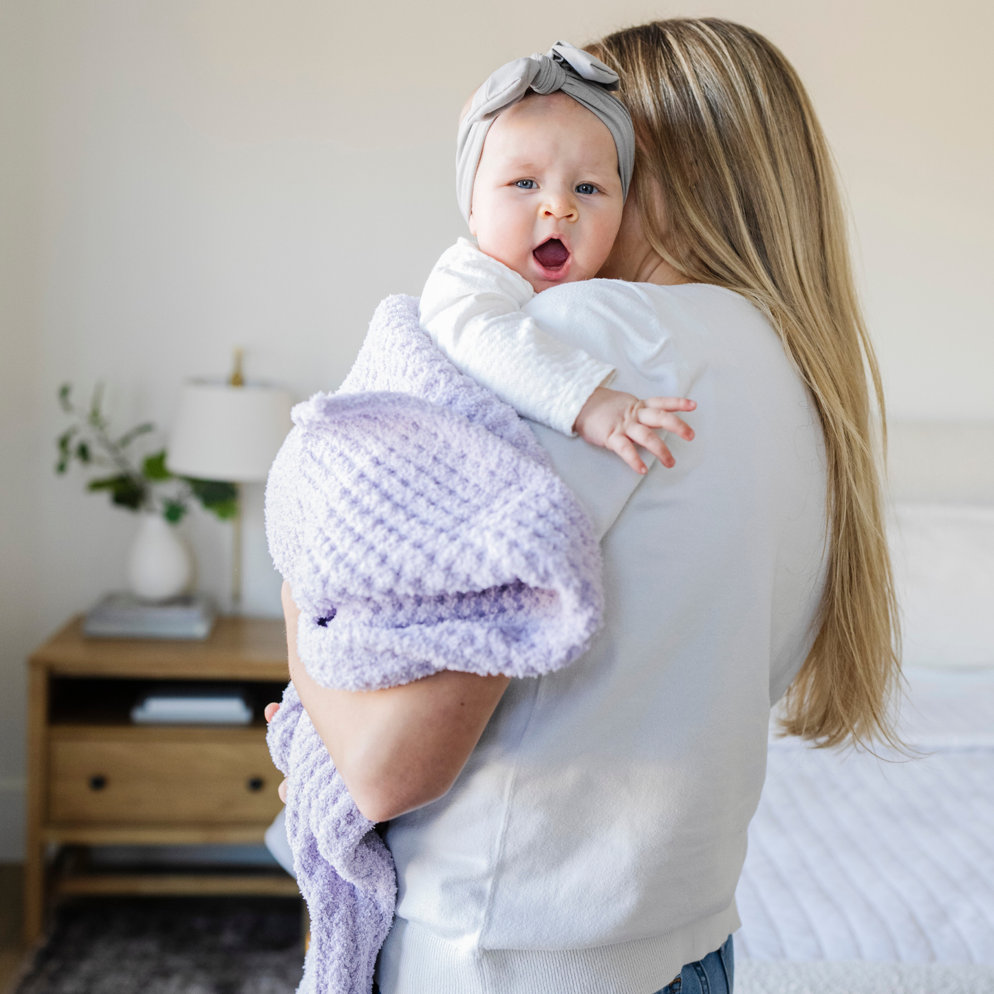 Saranoni - WAFFLE KNIT RECEIVING BLANKETS