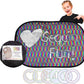 Glo Pals - Giant Reversible Rainbow Sequins Toy with Shape Stencils