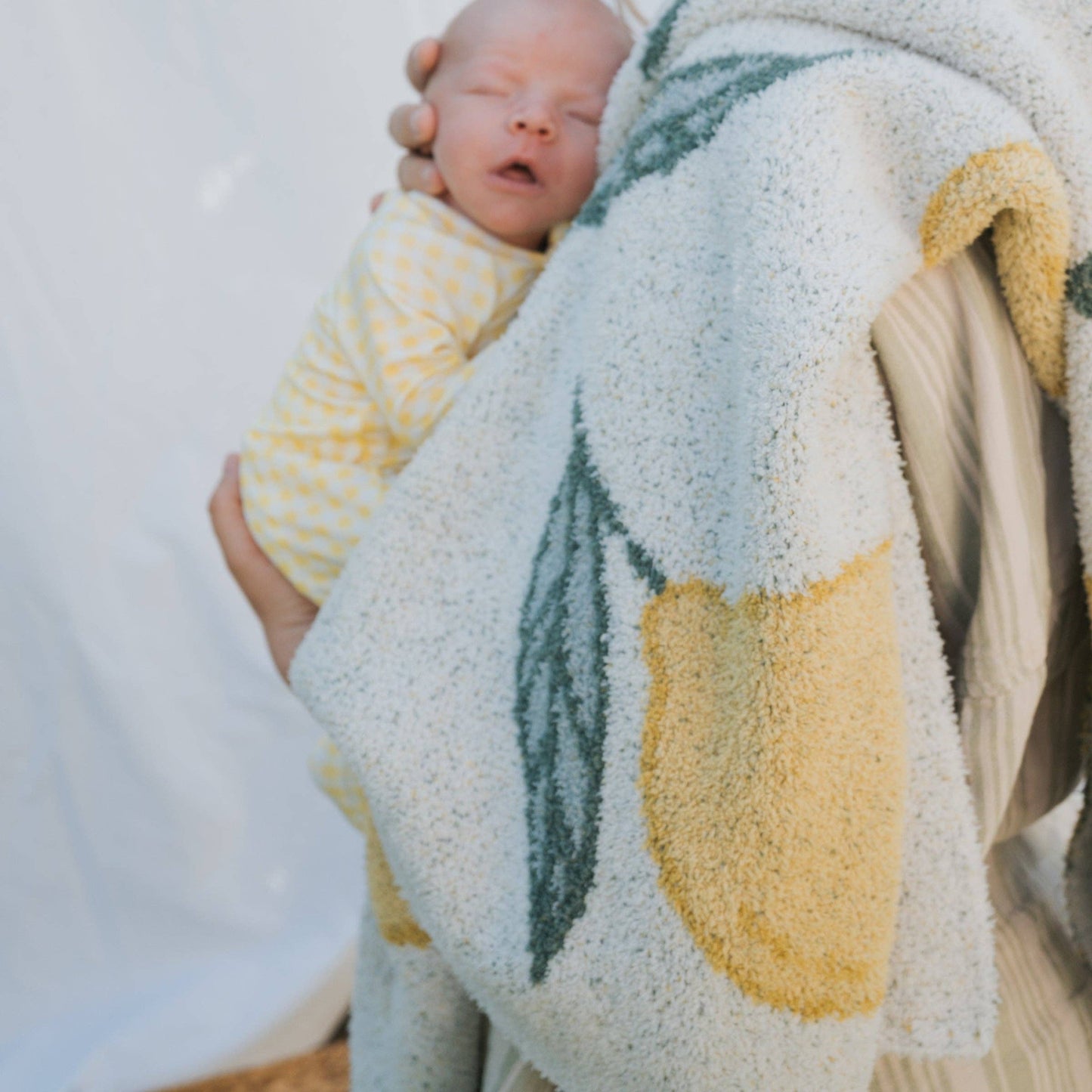 Plush Blanket | Lemon