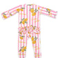 Lemon Amore 2-Way Zip Ruffle Footie