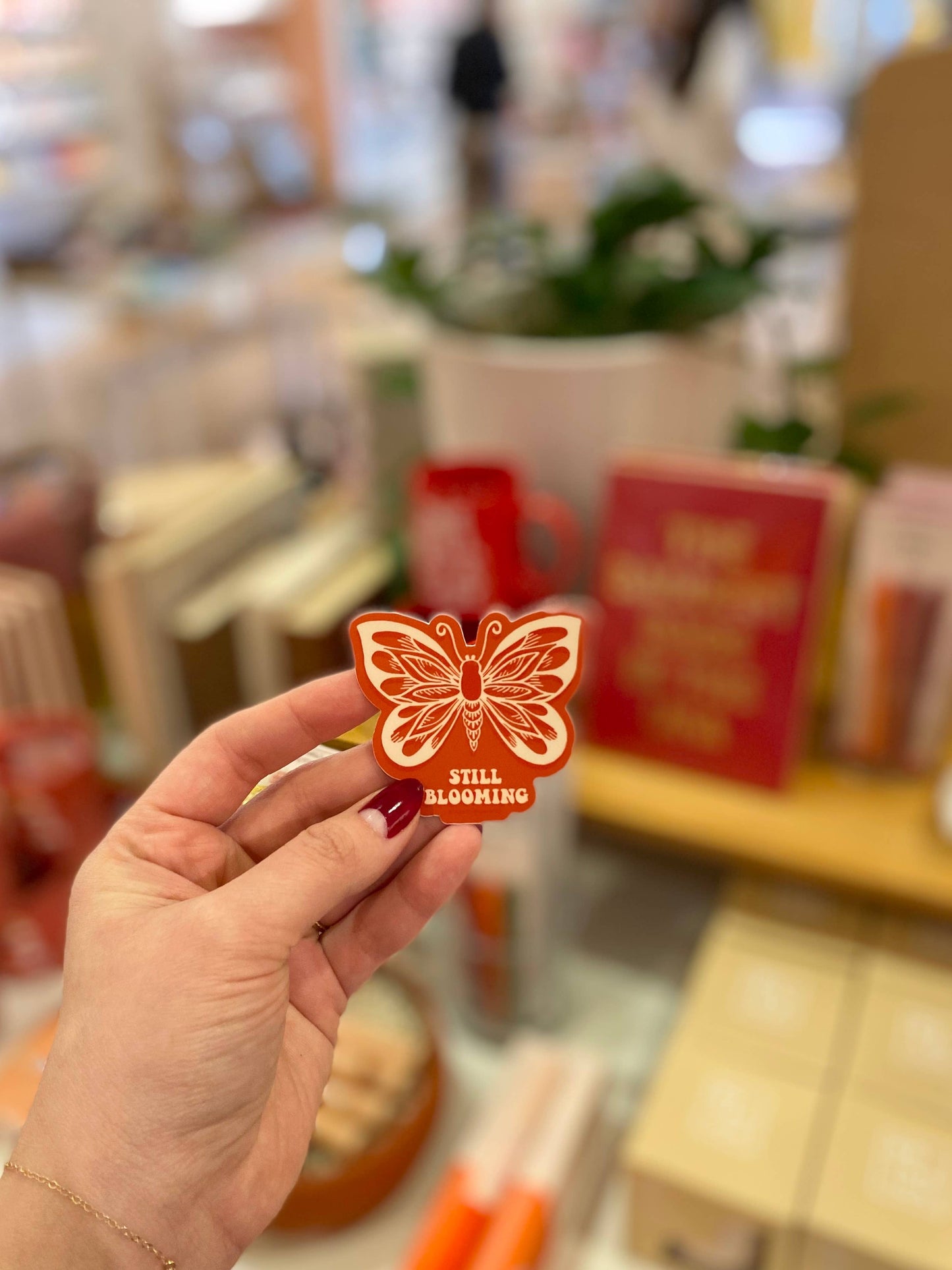 Still Blooming Vinyl Sticker