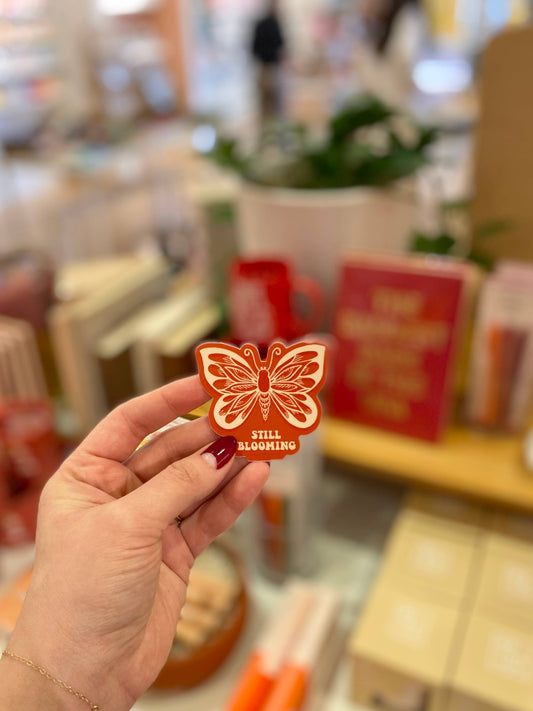 Still Blooming Vinyl Sticker
