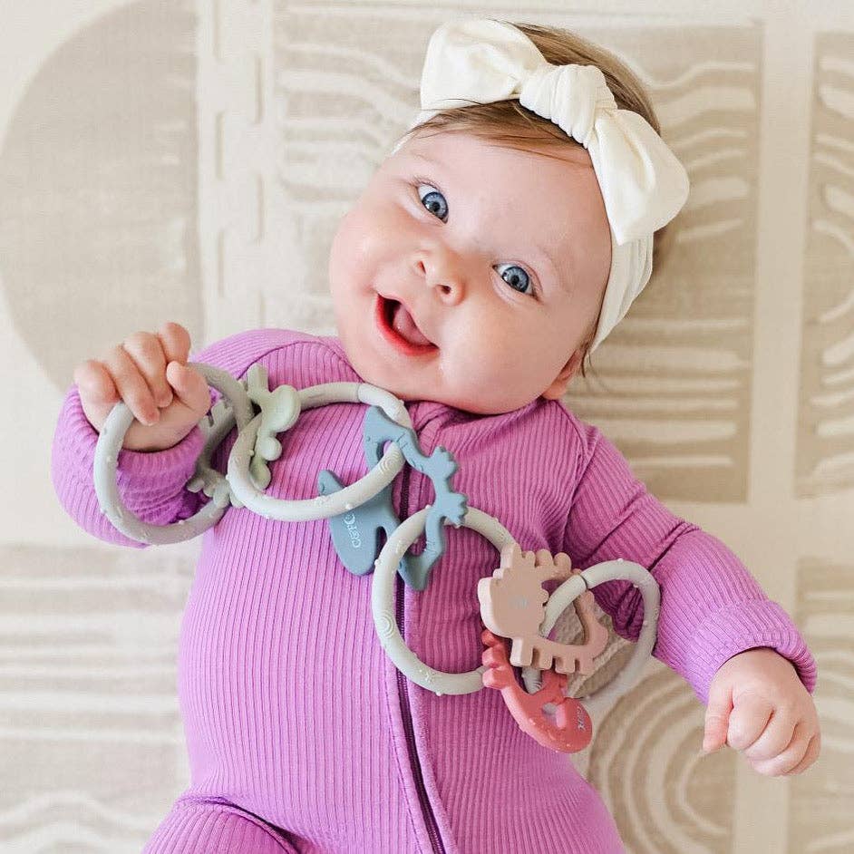 Dino Rings Silicone Teether