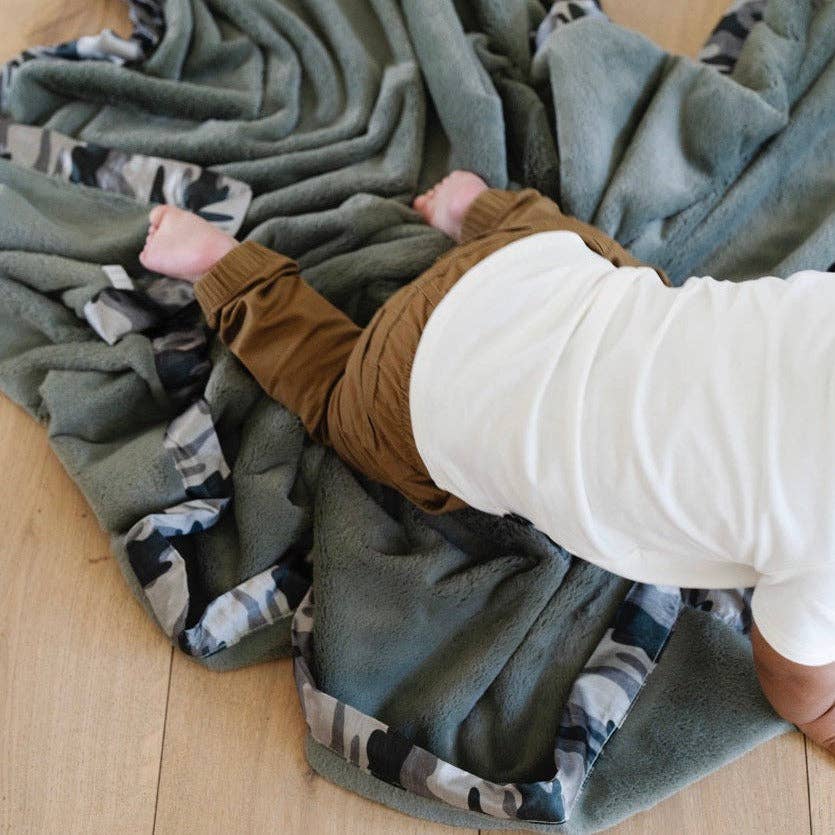 Satin Border Receiving Blanket