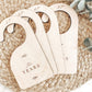 Charlie and Pine - Wooden Baby Closet Dividers – Nursery Size Organizers Newborn to 5T