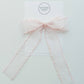 Pink Mist | Statement Ribbon Bow
