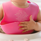 Be A Heart - Meal Blessing Silicone Bib