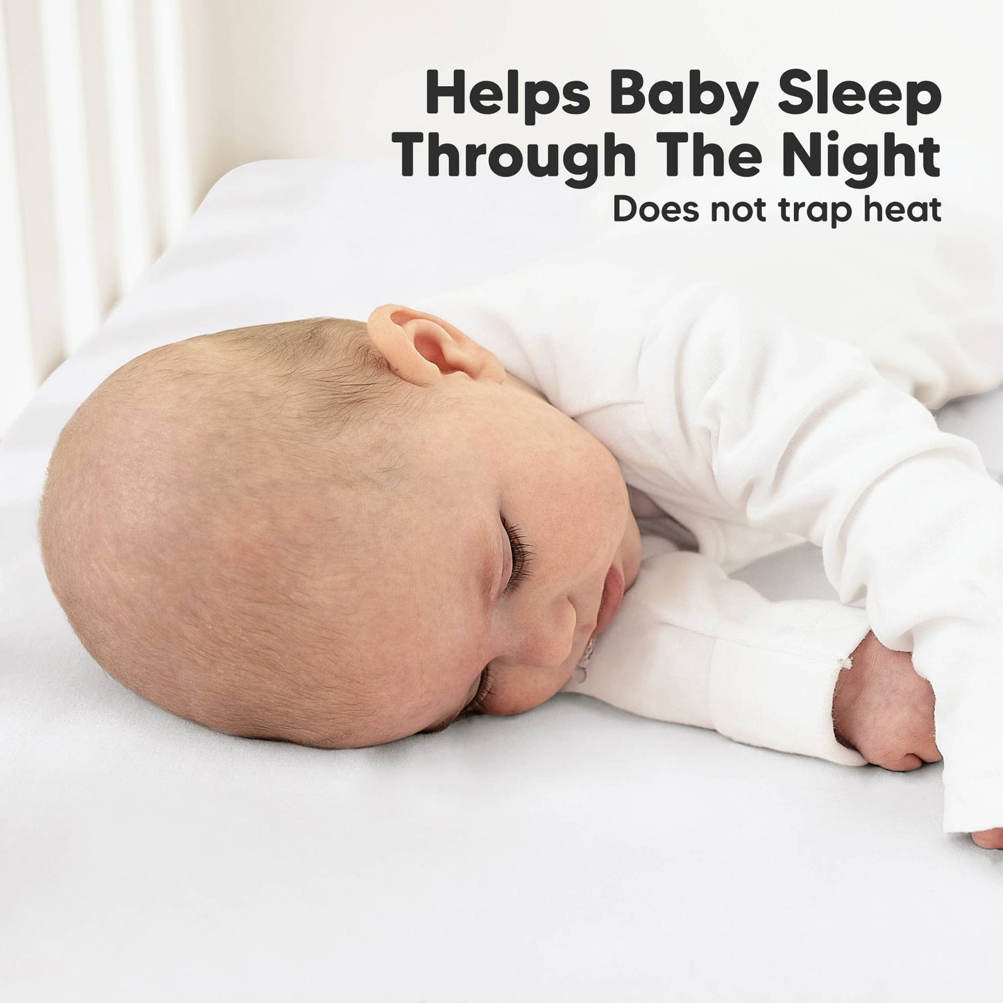 2-pack Organic Cotton Fitted Crib Sheet - Rose