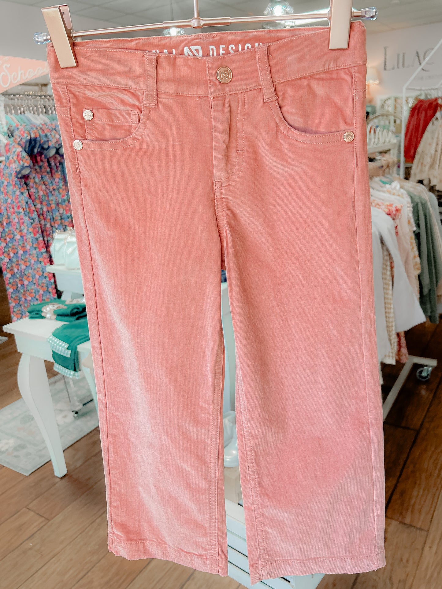 Canyon Pink Cord Pants