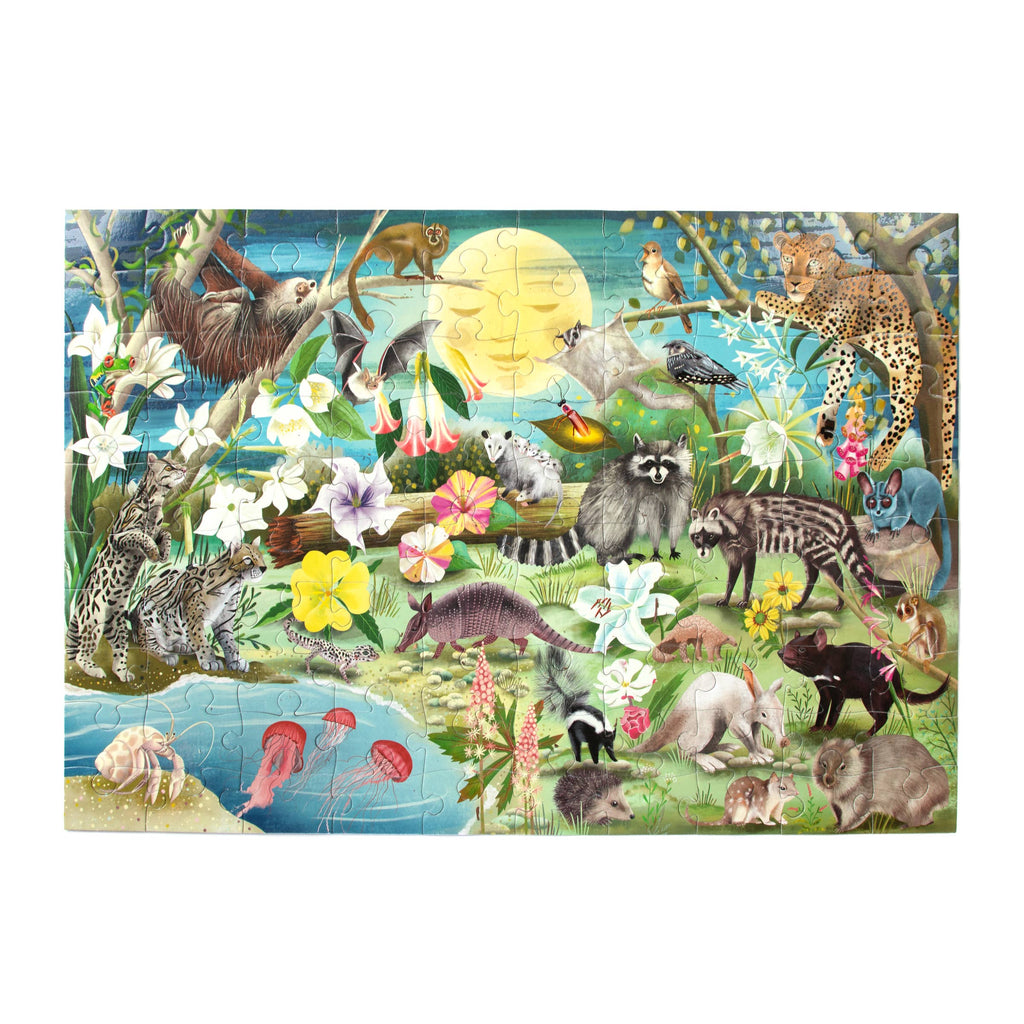 Love of Nocturnal Life 100 Piece Puzzle