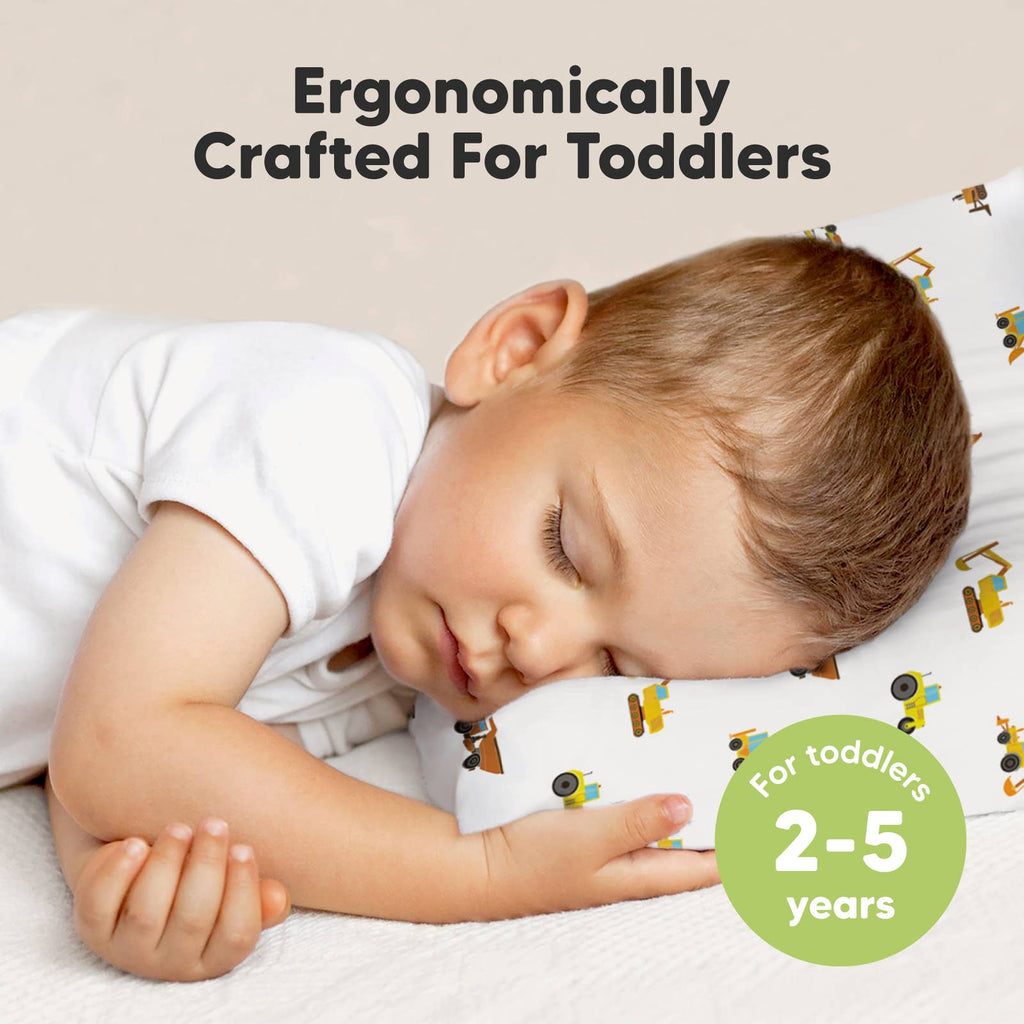 13X18 Toddler Pillow With Pillowcase - Construction
