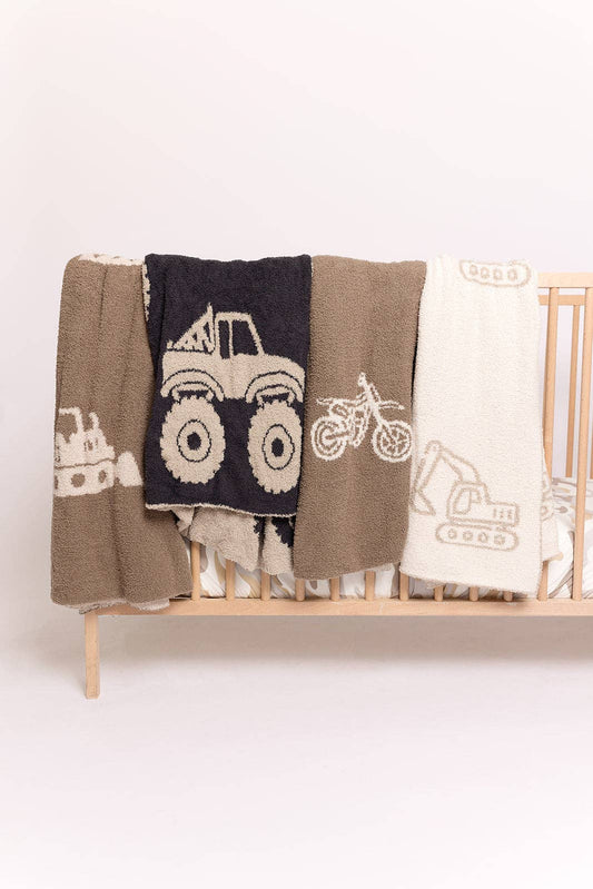 Plush Blanket | Dirt Bike