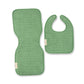 Reversible Bib + Burp Set - Sea Foam