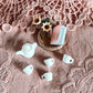 Macy Mae Dollhouse Designs - Dollhouse Tea Set + Mug Holder | Various Colors