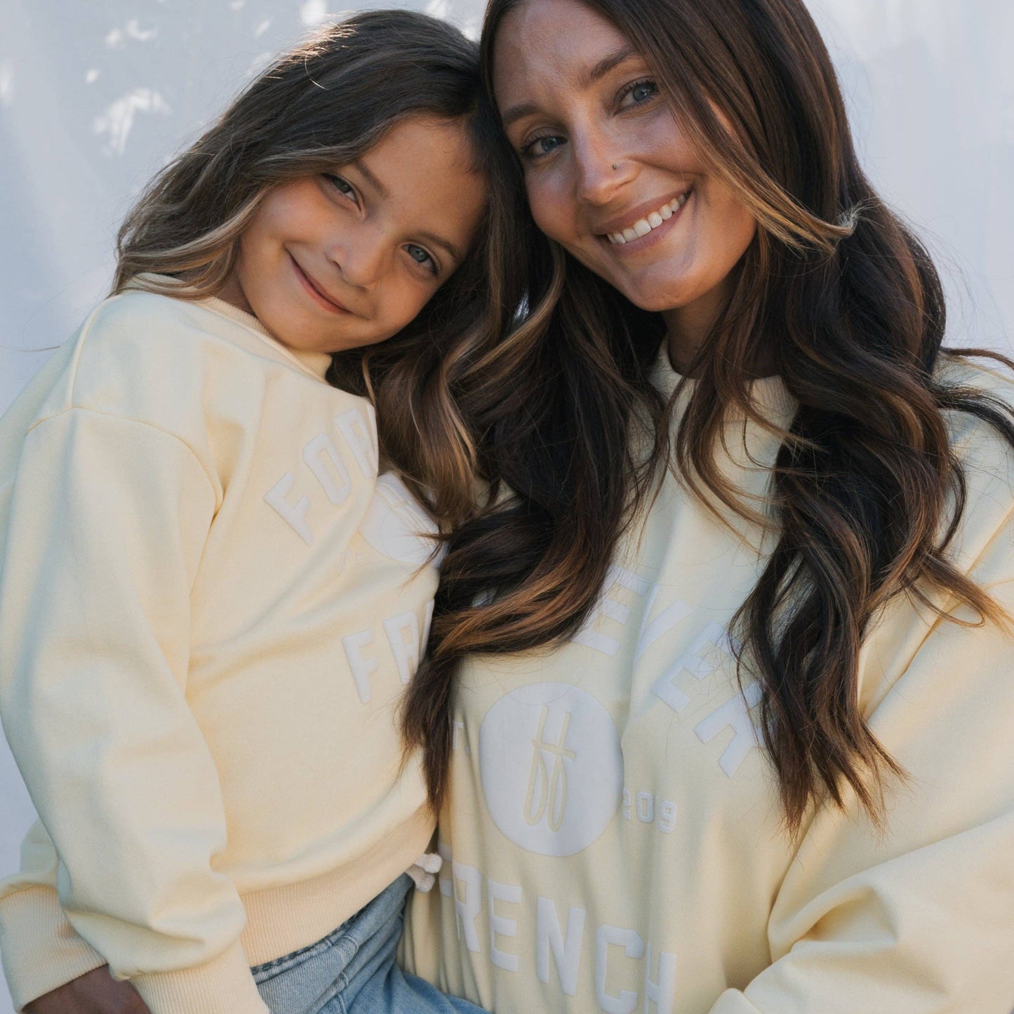 Forever French Baby - Child Sweatshirt | ff Yellow