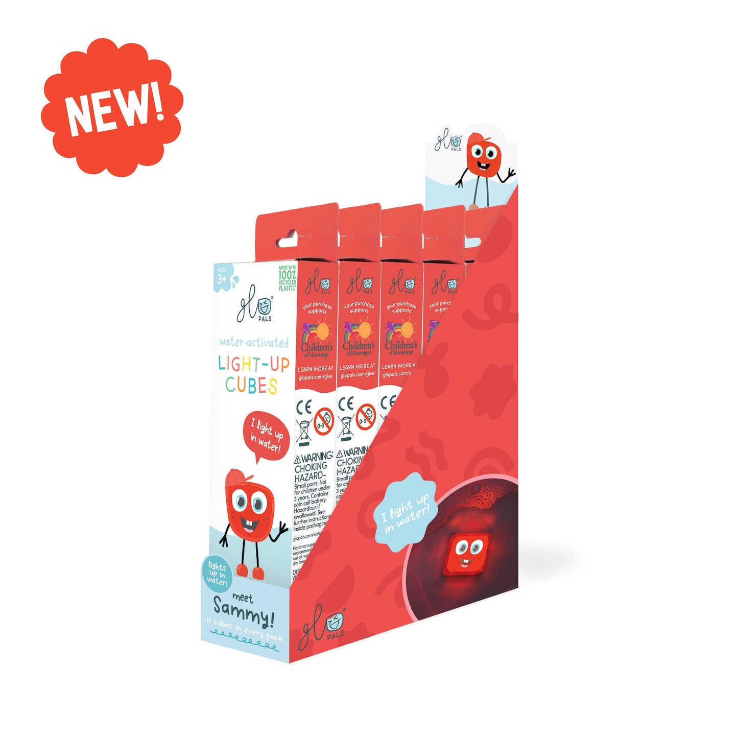 Sammy Light-Up Cubes - Glo Pals