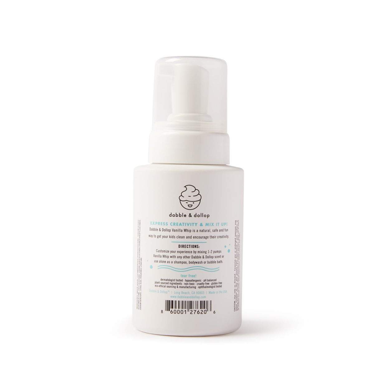 Dabble & Dollop® - Tear-Free Foaming Shampoo & Body Whip - Vanilla