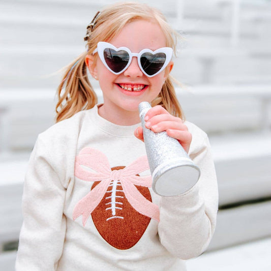 Coquette Football Patch Sweatshirt