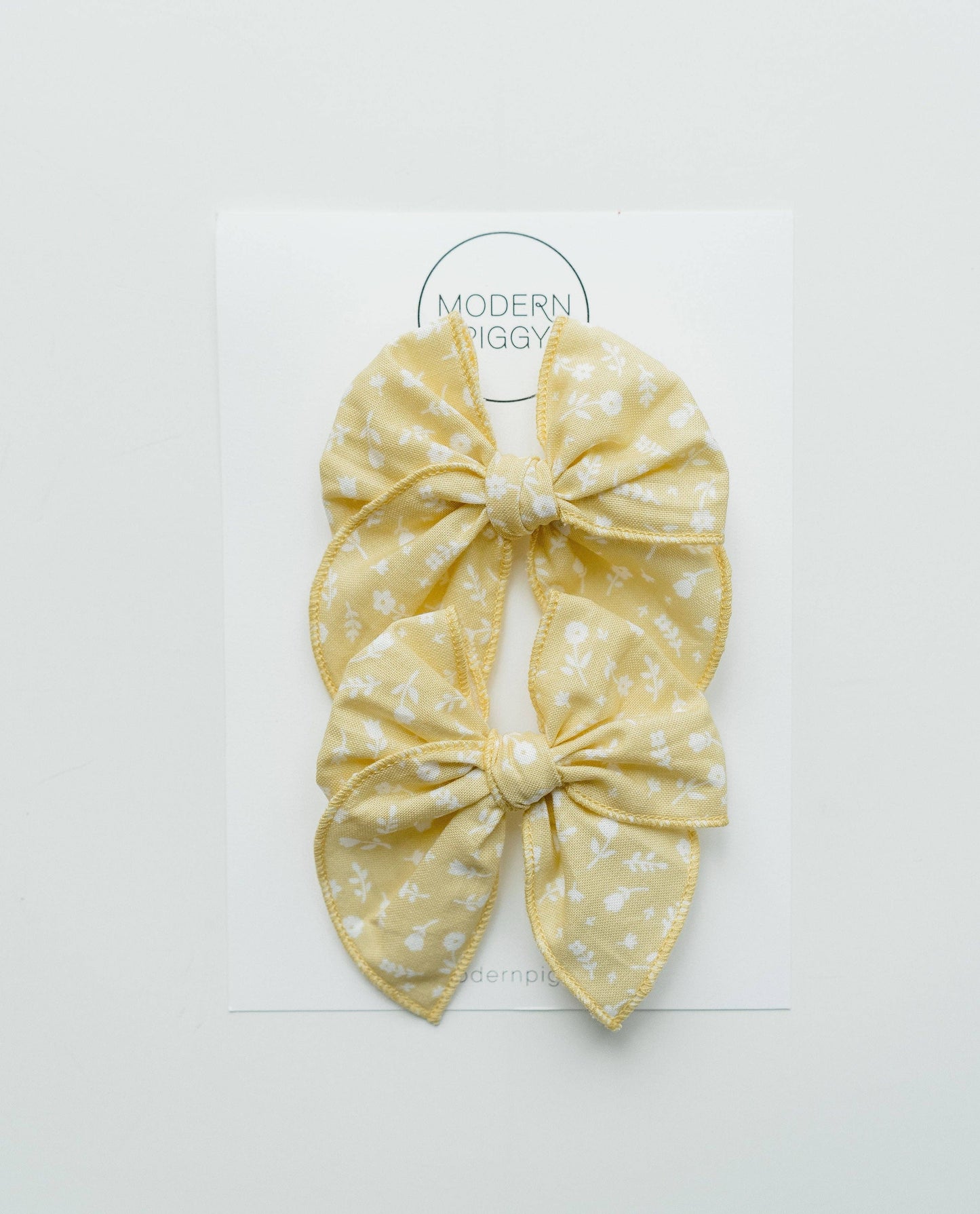 Sunshine | Pigtail Set - Petite Party Bow