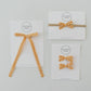 Daisy Chain- Yellow | Mini Ribbon Bow Set