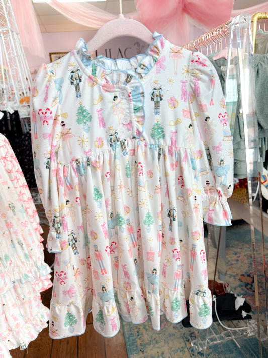 Nutcracker Butterknit Lounge Dress