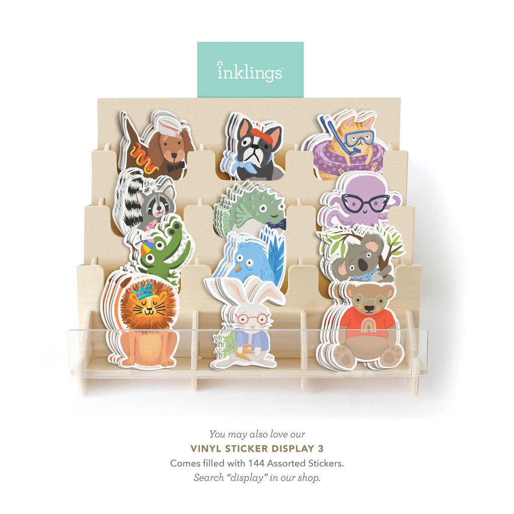 Inklings Paperie - Vinyl Sticker - French Bulldog