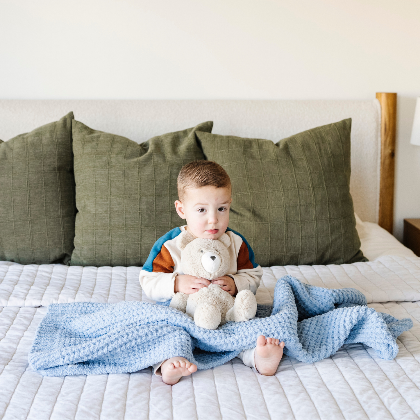 Saranoni - WAFFLE KNIT RECEIVING BLANKETS