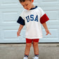 Stars and Stripes 4th of July Socks