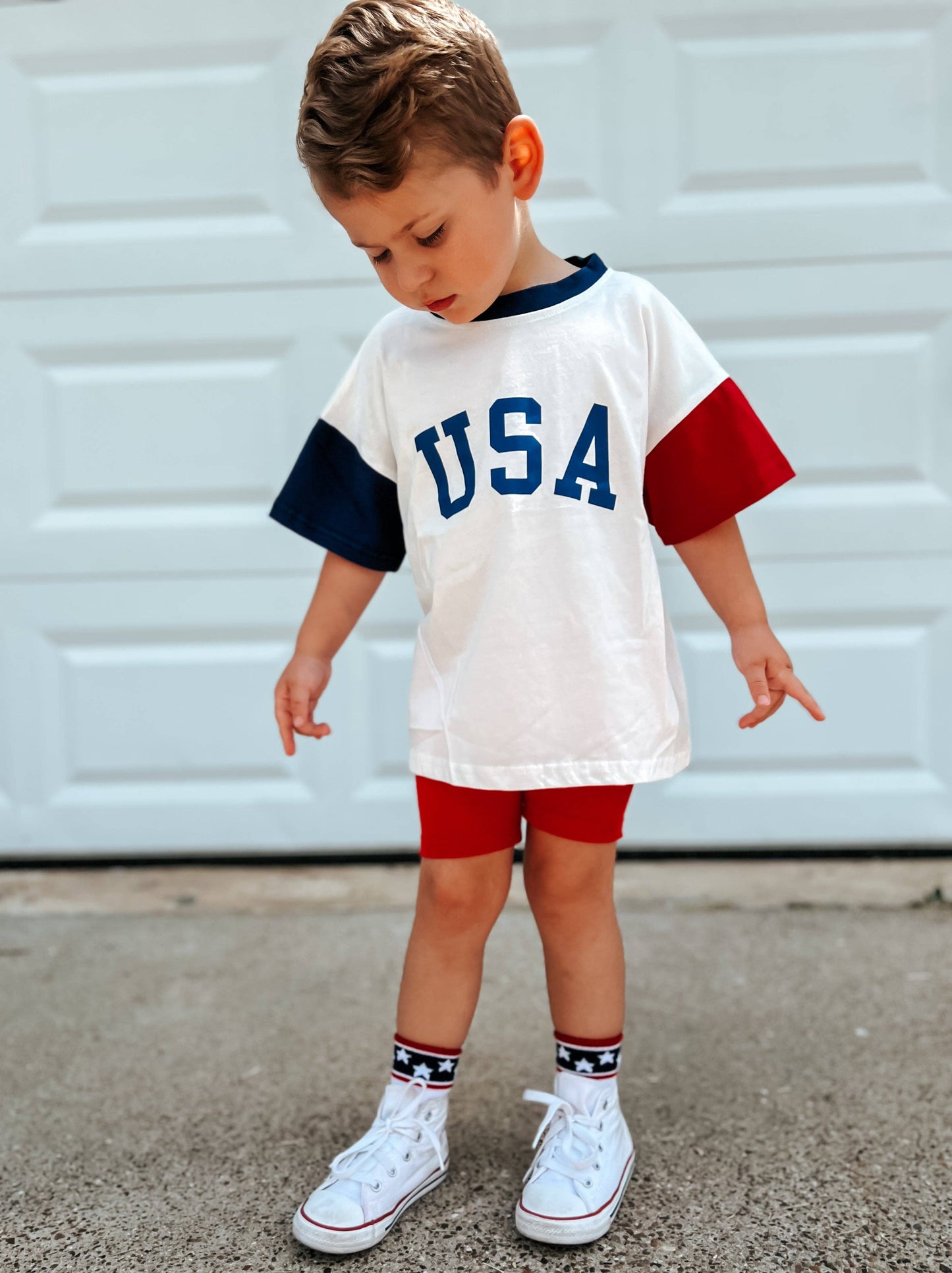 Stars and Stripes 4th of July Socks