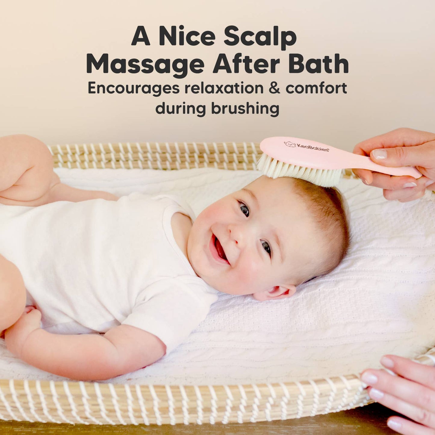 Baby Hair Brush - Blush