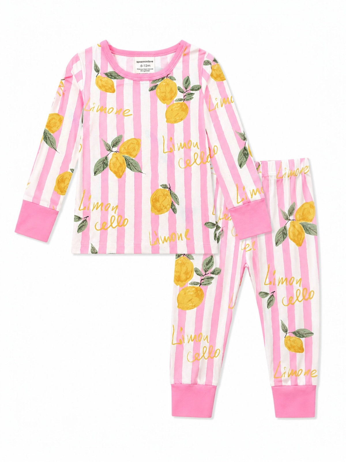 Lemon Amore Long Sleeve 2-Piece Set