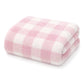 Phufy® Bliss Gingham Blanket, Petal Pink