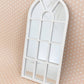 Macy Mae Dollhouse Designs - Dollhouse Arched Floor Mirror | White or Black