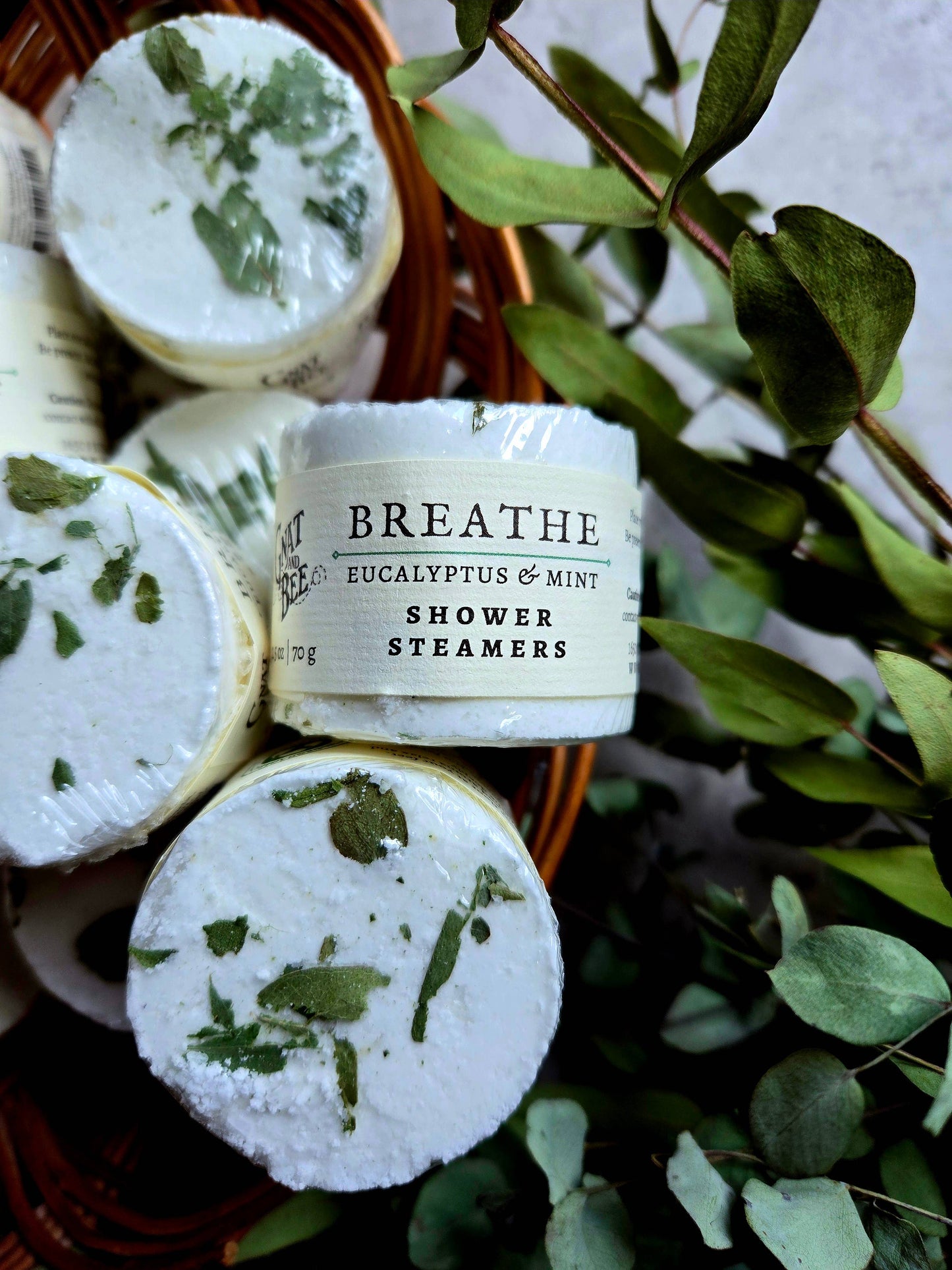 Gnat and Bee - Breathe Shower Steamers