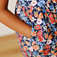 Fall Blooms Pocket Romper