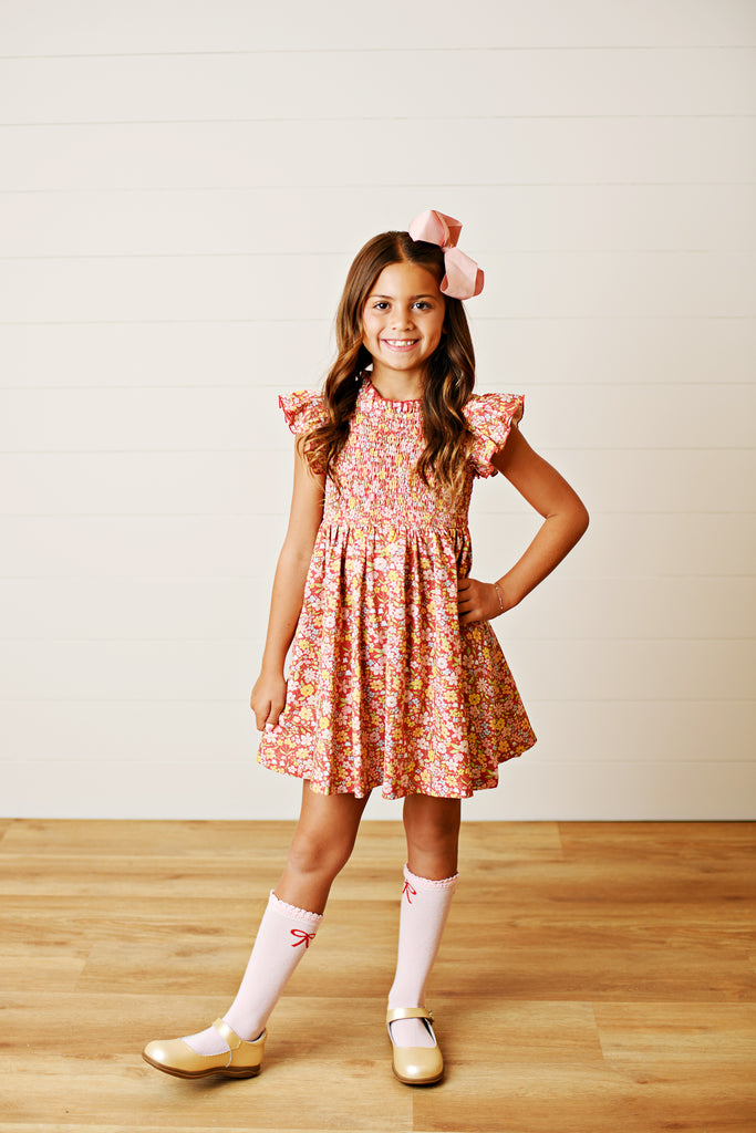 Flora's Favorite Flutter Dress